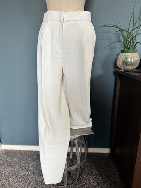 Rachel Zoe Ivory Tailored Dress Pants